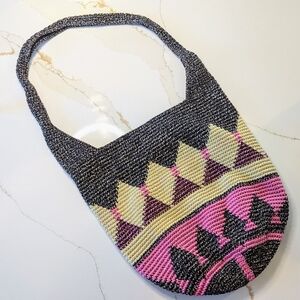 THE SAK Hobo Back To Bali Limited Edition Ashbury 120 Bag Pink Multi
